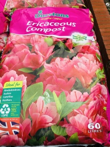60 LTR Ericaceous compost 4.99 or 5 for 24.00